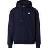 NORTH SAILS Felpa Hoodie Uomo in Cotone Organico con Patch Logo