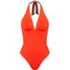 Triumph Donna Free Smart O SD, One Piece Swimsuit, Mandarin Red, 02