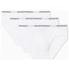 Emporio Armani Man's Core Logoband - Slip da Uomo, Confezione da 3, Colore Bianco, M