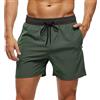 Arcweg Pantaloncini da Bagno Uomo Asciugatura Veloce Calzoncini da Bango Mare Beach Costume da Bagno Fodera Rete con Taschino e Coulisse Trunks