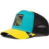 Goorin Bros. - The Farm - Cappello da Camionista Regolabile in Pelle Verniciata Unisex, Cappellino da Baseball Uomo