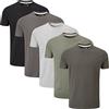 Charles Wilson Confezione da 5 T-Shirt Girocollo Semplice