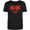 AC/DC - PWR UP Tour 2024 - Maglietta per fan sostenibile, durevole, robusta, Europa Tour 2024, stampa posteriore con dati tour, cotone, nero, Nero , M