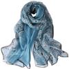 STORY OF SHANGHAI Foulard Donna Seta di 100% Seta, Stola Elegante Cerimonia Chiffon Leggera, Sciarpa Primaverile con Fantasia Colori, Adatto a molteplici occasioni