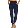 MOVE BEYOND Donna Pantaloni e Pinocchietti Jogger con 4 Tasche, a Vita Alta Pantaloni Sportivi Allenamento con Polsino