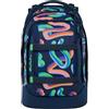 satch pack zaino da scuola ergonomico, 30L di capacità, stabile, massima organizzazione Crazy Twist - Blu scuro