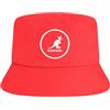 Kangol Secchio di Cotone Cappello a Falda Larga, Rosso (Rojo), M Unisex-Adulto