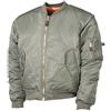MFH Giacca da pilota US MA1 - OD Green taglia S
