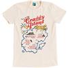 TruffleShuffle Father Ted Inspired Craggy Island Map Natural T Shirt