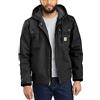 Carhartt Giacca Da Lavoro Vestibilità Comoda In Tessuto Washed Duck, Con Fodera In Tessuto Sherpa, Uomo, Nero, M