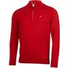 Calvin Klein Uomo Campus Maglione Tutte Stagioni - Borgogna/Argento - XXL