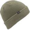 Volcom Sweep Beanie - Fleece Lined Knit Winter Hat with Roll Over Fit Berretto, Militare, Taglia Unica Uomo