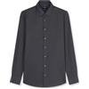 Olymp Uomo Camicia Business a Maniche Lunghe Level Five,Body Fit,Anthrazit 67,38