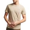 Superdry Shirt Essential Logo EMB Tee Tan Brown Fleck Marl M Uomo, Tan Brown Fleck Marl, M