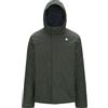 K-Way Giacca Invernale da Uomo Marchio, Modello Jacko Twill Marmotta K8133DW, Realizzato in Sintetico. Verde