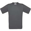 B&C Collection, Exact 150 - Maglietta, Uomo, grigio scuro, M
