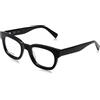 STING Montatura VST448 0700 NERO LUCIDO 49/22/140 UNISEX