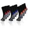 Socksberg Calze da Lavoro Lunghe per Uomo (12 Paia) | Anti Sudore, Durevoli, Senza Pelucchi | Calde Invernali ed Estive | 39-42