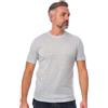 Merino.tech T Shirt Lana Merino - Intimo Termico Uomo Lana Merinos - Maglietta Trekking Uomo con Strato Base Leggero (Cloud, Medium)