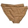 RAGNO Confezione 2 Slip Donna Vita Bassa Bordato Liscio Bipack Articolo 07455M Pocket, 098KB Nudo Bipack, 4-Quarta (EU M - F 3 - USA S - GB 34)
