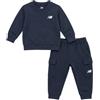 New Balance Set da 2 pezzi per ragazzi e bambini, in morbido pile, con felpa e pantaloni cargo (2T-12)