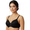 Selene, Body Donna Contenitivo, con Ferretto e Coppe Modellanti, Parte Bassa Senza Cuciture, Collezione Violeta, Colore Nero, Coppa 6 C