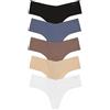 Victoria's Secret PINK Biancheria Intima Senza Cuciture Perizoma Da Donna, Mutandine Da Donna (XS-XL), Grande