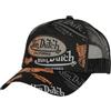 Von Dutch Cappello Uomo e Donna, Trucker Cafe, Nero C03