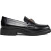 GUESS Scarpe Donna Mocassino Shuttle Loafers Nero DS25GU06 FLPSHULEA14