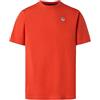 NORTH SAILS T-Shirt Uomo in Jersey di Cotone Organico con Patch Logo