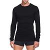 RAGNO T-Shirt Uomo Eco Cotton Caldo Cotone Manica Lunga Girocollo Sottogiacca Articolo U262A9, 020 Nero, 5-Quinta (EU L - F 4 - USA M - GB 36)