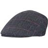 WALKER AND HAWKES - Cappello Piatto Derby Tweed Cambridge - Tweed Blu - XL (60cm)