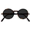 IZIPIZI Occhiali da sole unisex Shape #G, Tortoise Soft Grey Lenses, Taglia unica