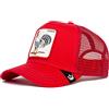 Goorin Bros. - The Farm - Cappello da Camionista Regolabile in Pelle Verniciata Unisex, Cappellino da Baseball Uomo