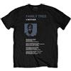 TUPAC SHAKUR 2Pac Tupac T Shirt Family Tree 4 Mother Logo Nuovo Ufficiale Uomo Nero