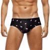 Arcweg Costume da Bagno Uomo con Pad Rimovibile e Coulisse Slip e Parigamba da Bagno Pantaloni Corti Elastico a Vita Bassa Nuoto