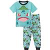 Pokémon Pigiami Pokemon per bambini e ragazzi, maglietta a maniche corte per ragazzi e ragazze con pantaloni lunghi, 11-12 Years