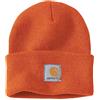 Carhartt, Berretto da uomo con risvolto, lavorato a maglia, Marmalata, Taglia unica