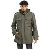 Brandit BW Parka Flag, Color: olive, Size: 54