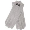EEM Fashion EEM guanti da donna in maglia, morbida lana, fodera termica Thinsulate, grigio S/M