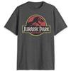Jurassic Park Men's Classic Movie Logo T-Shirt Uomo