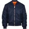 Fostex Garments, Bomber MA-1 Militare (L, Blu)