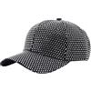 Awlsyj Cappello da baseball con paillettes per donne ragazze, cappello da camionista, cappello da sole, cappello da golf con visiera, cappello scintillante bling anni 80 per la spiaggia, top alla moda
