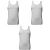 Enrico Coveri 3 Canotte Uomo Spalla Larga Cotone bielatico Art ET1002 (7/XXL, Bianco)
