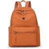 YUESITE Zaino da donna, impermeabile, casual, in nylon, leggero, per la scuola, per il tempo libero, per lo shopping, Colore: arancione.