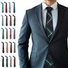 BRAW CLANS TARTANS Ingles Buchan - Cravatte da uomo in 100% lana scozzese con motivo scozzese, lunghezza 8 cm, cravatta multicolore da uomo, regalo per San Valentino, festa del papà, matrimonio,