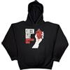 Rock Off officially licensed products Verde Day Felpa con Cappuccio American Idiot Band Logo Nuovo Ufficiale Uomo Nero