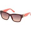 GUESS Guess Gu0010352f52 Womens Uv Protected Injected Sunglasses Occhiali Donna