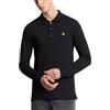 Lyle & Scott Polo da Uomo | Cotone Pique | Basic Fit, Z865 Jet Black, L