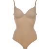 LORMAR Body Lormar imbottito con coppe stretch retro taglio laser articolo Mousse (2°, Nudo)